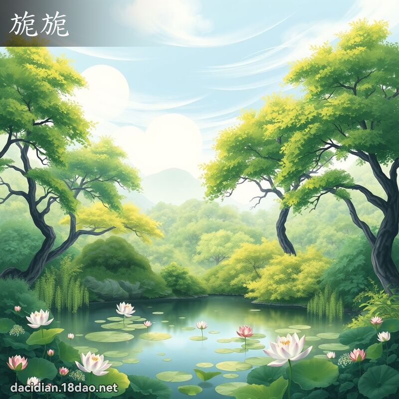 旎旎 - 國語大辭典配圖