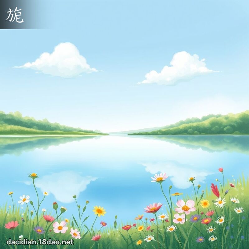 旎 - 國語大辭典配圖