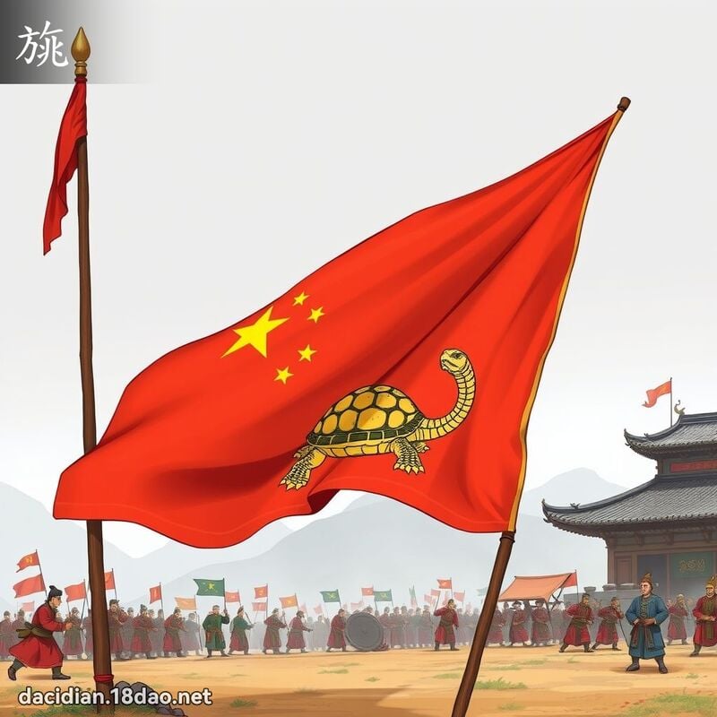 旐 - 國語大辭典配圖
