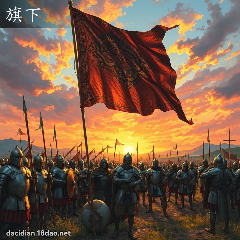 旗下 - 國語大辭典配圖