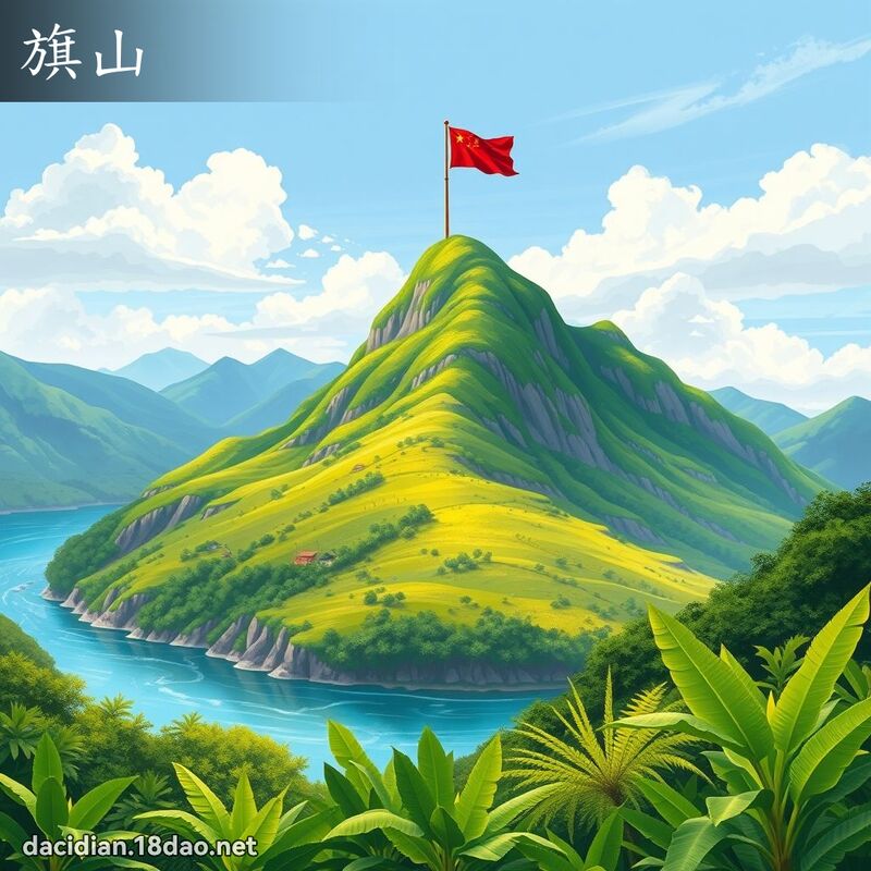 旗山 - 國語大辭典配圖