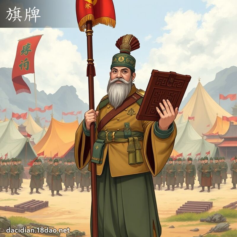 旗牌 - 國語大辭典配圖