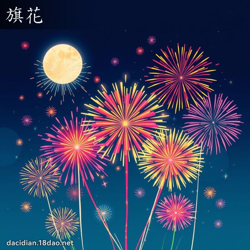 旗花 - 國語大辭典配圖