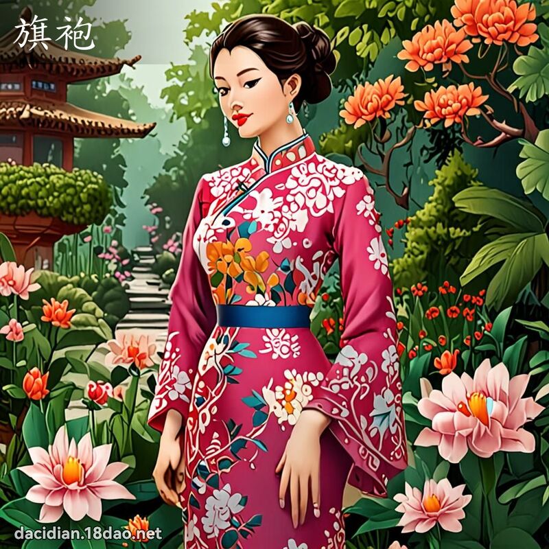 旗袍 - 國語大辭典配圖
