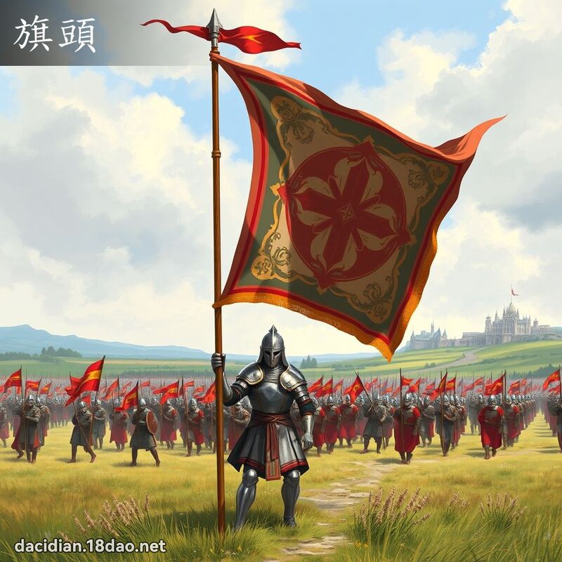 旗頭 - 國語大辭典配圖