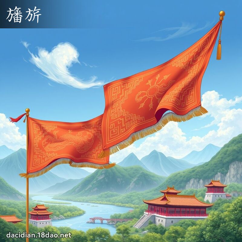 旛旂 - 国语大辞典配图