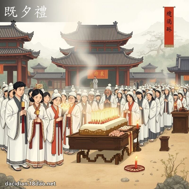 既夕礼 - 国语大辞典配图