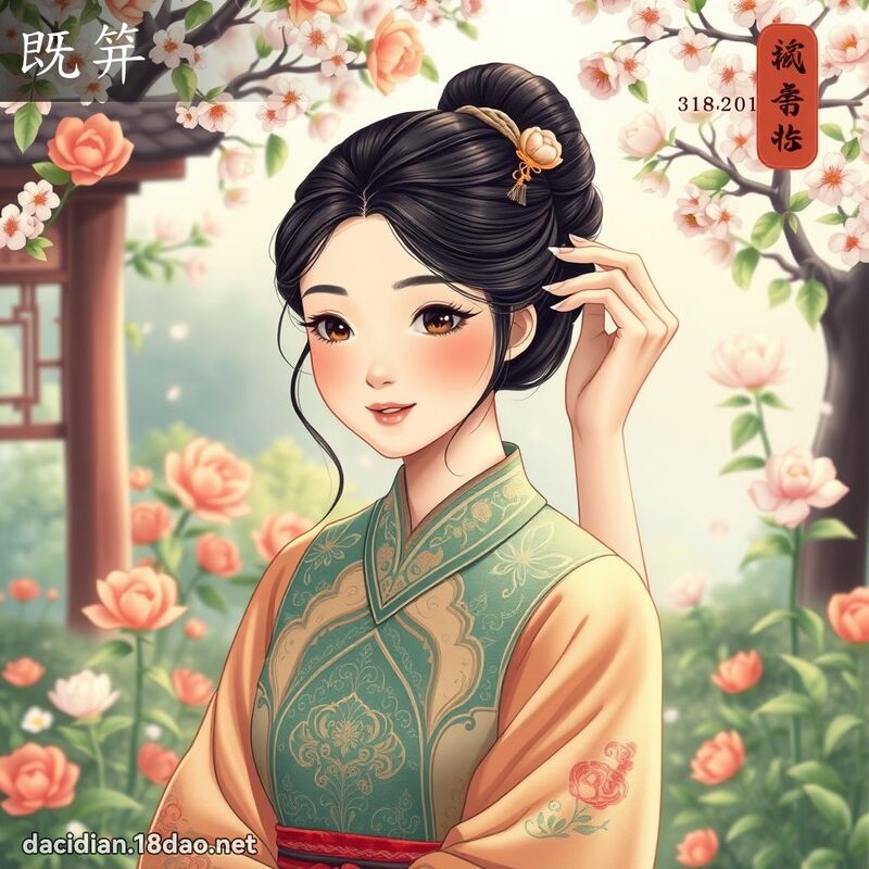 既笄 - 国语大辞典配图