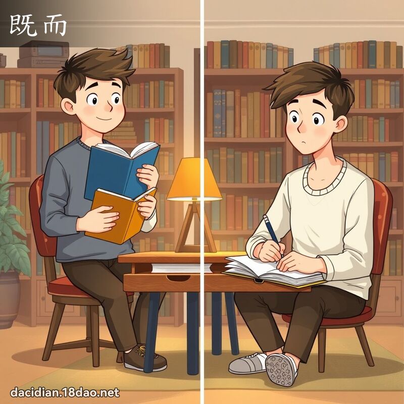 既而 - 國語大辭典配圖