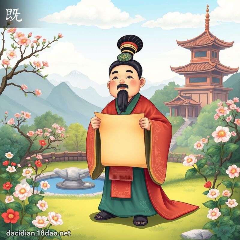 既 - 國語大辭典配圖