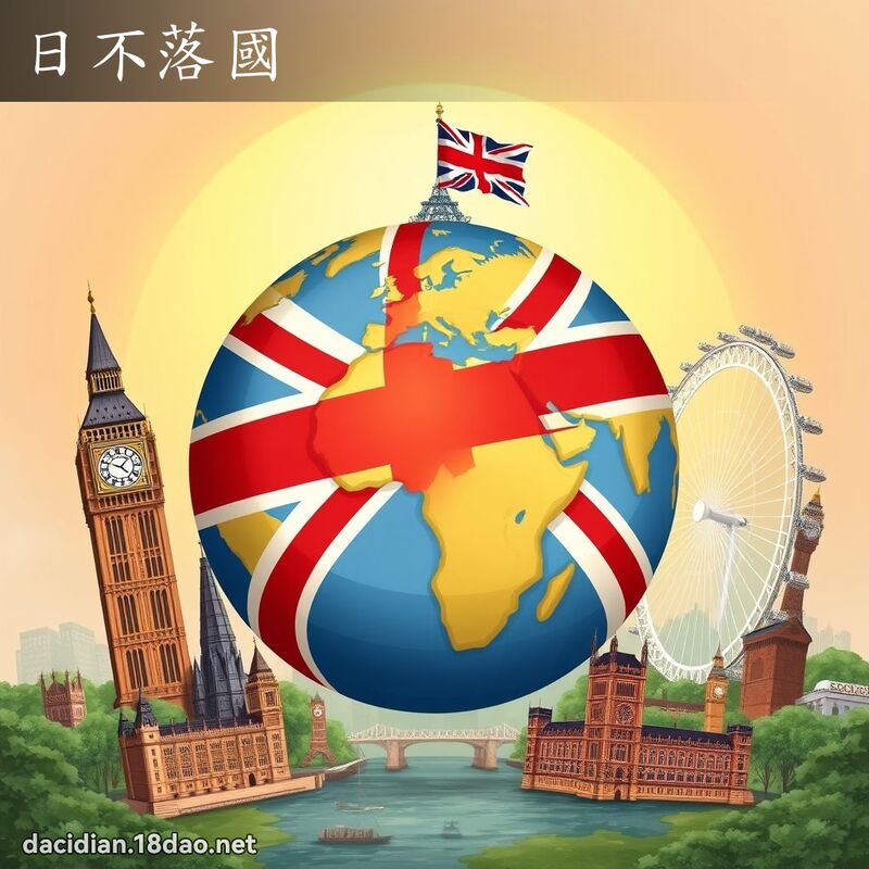 日不落國 - 國語大辭典配圖