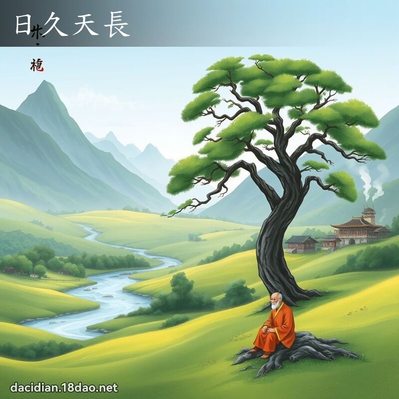 日久天長 - 國語大辭典配圖