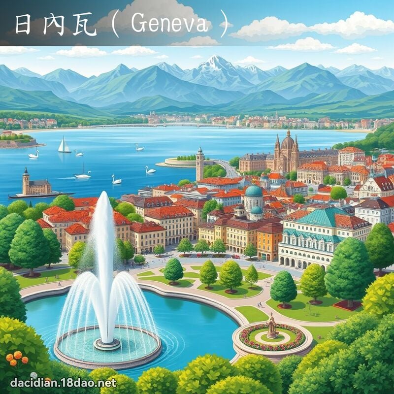 日內瓦（Geneva） - 国语大辞典配图