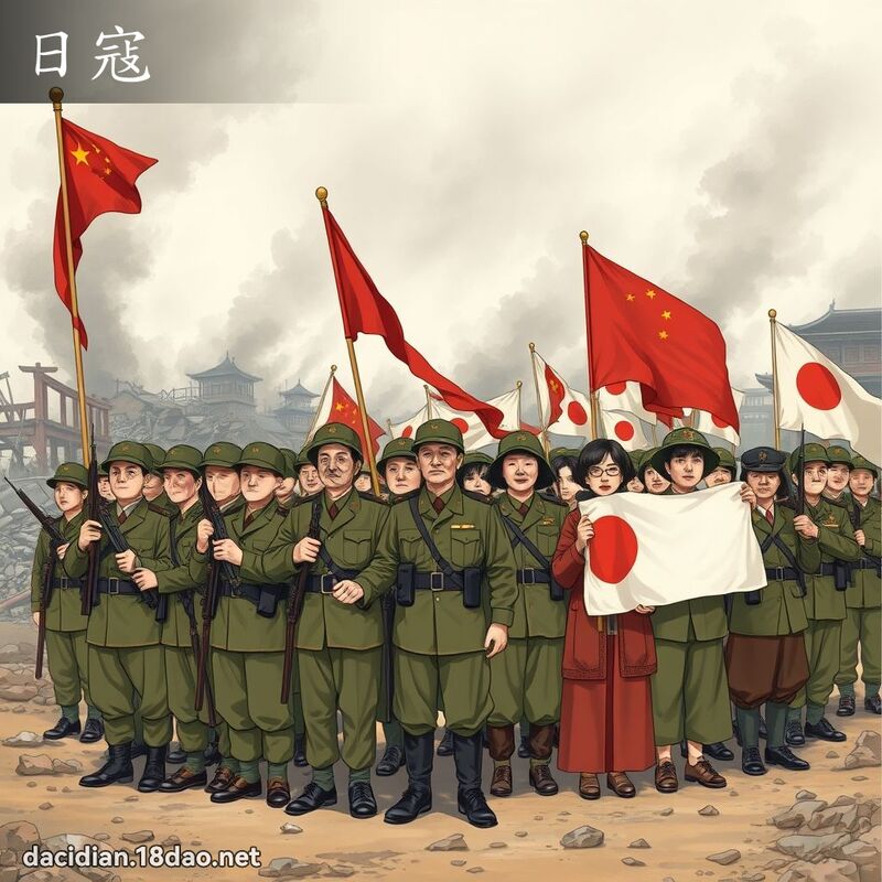 日寇 - 国语大辞典配图