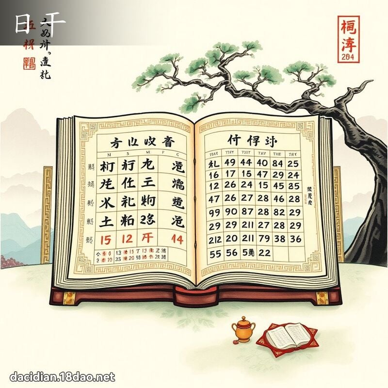 日干 - 国语大辞典配图