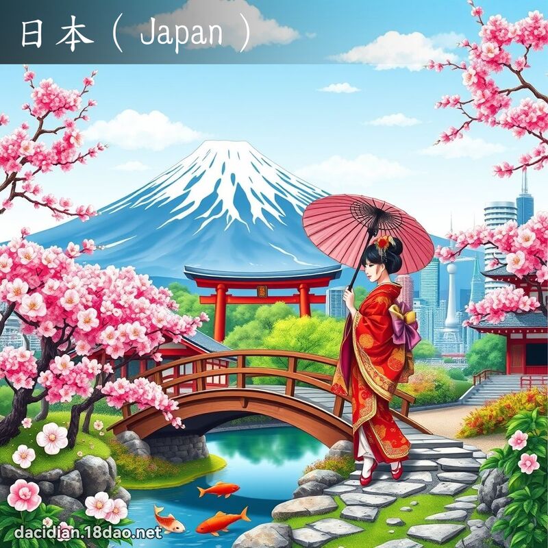 日本（Japan） - 国语大辞典配图