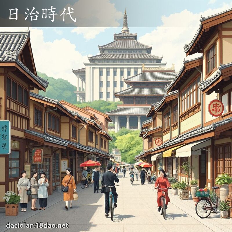 日治时代 - 国语大辞典配图