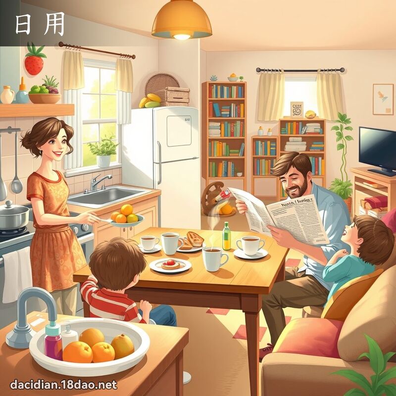 日用 - 国语大辞典配图