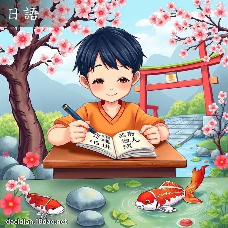 日語 - 國語大辭典配圖