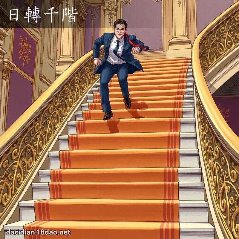 日转千阶 - 国语大辞典配图