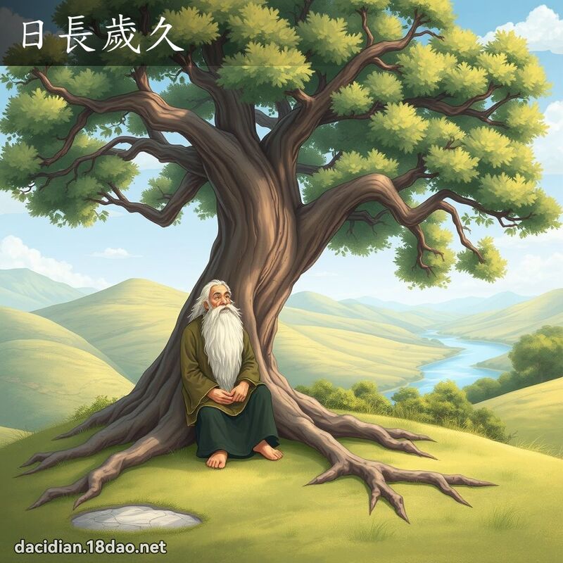 日长岁久 - 国语大辞典配图