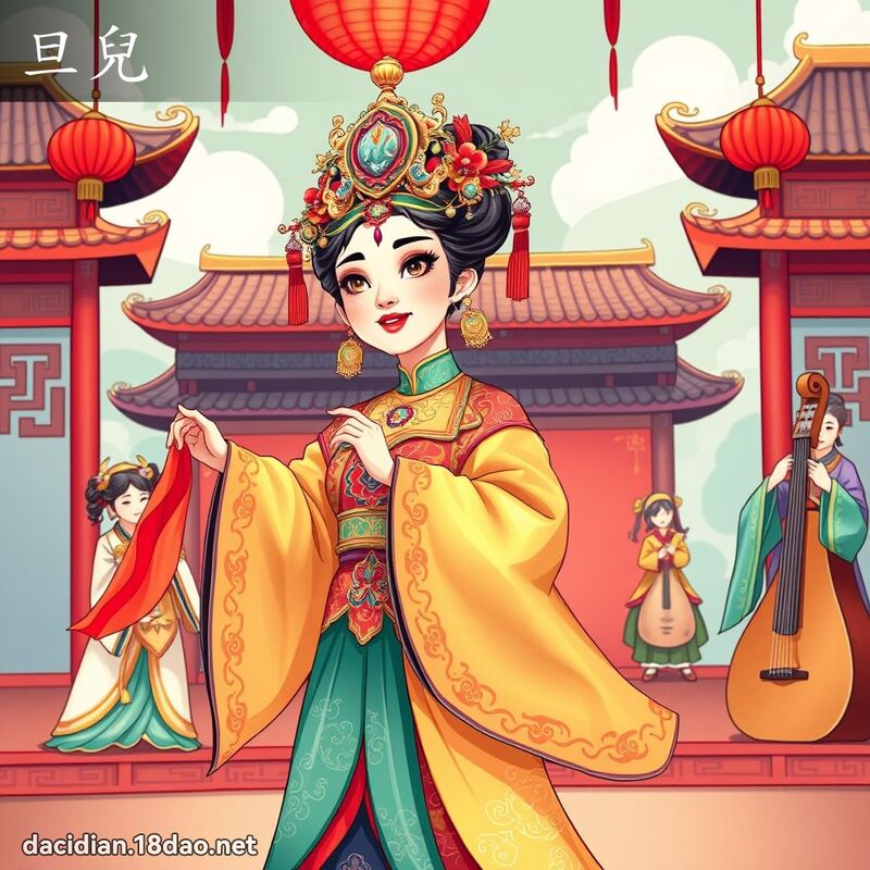 旦儿 - 国语大辞典配图