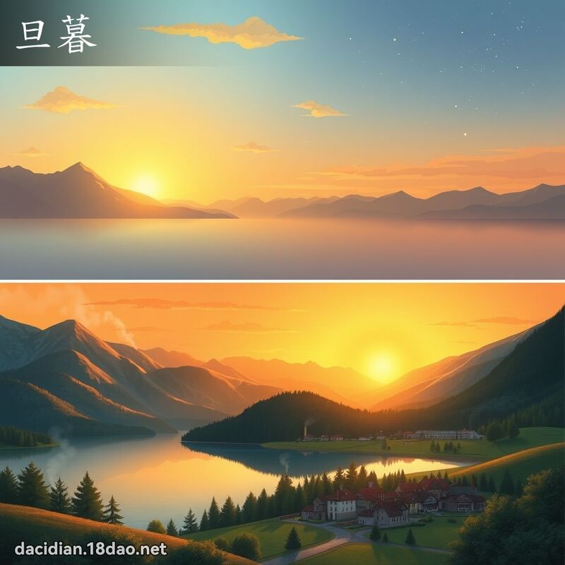 旦暮 - 國語大辭典配圖