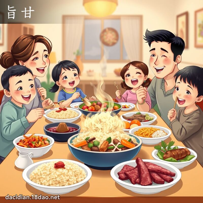 旨甘 - 国语大辞典配图