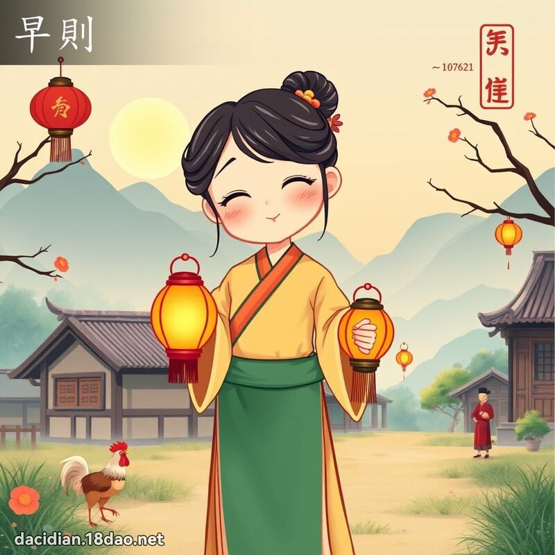 早則 - 國語大辭典配圖