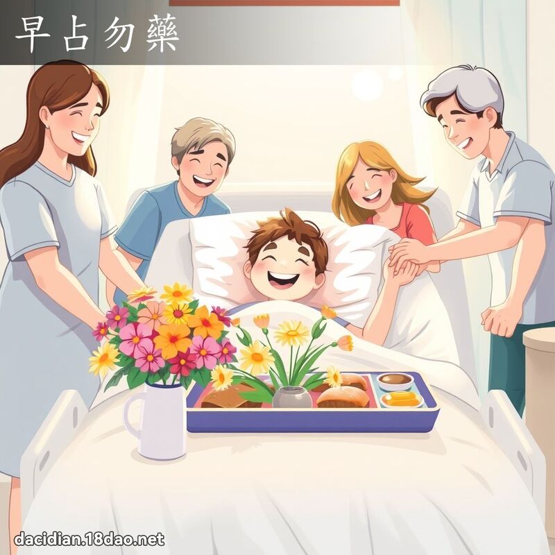 早占勿藥 - 國語大辭典配圖