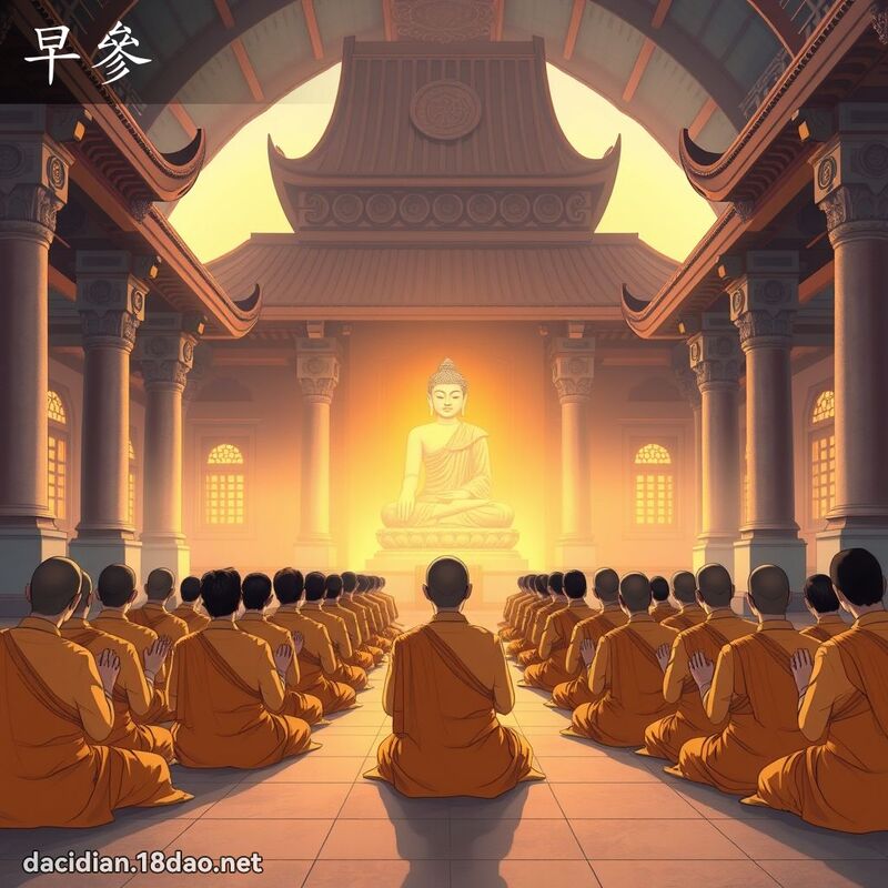 早參 - 國語大辭典配圖