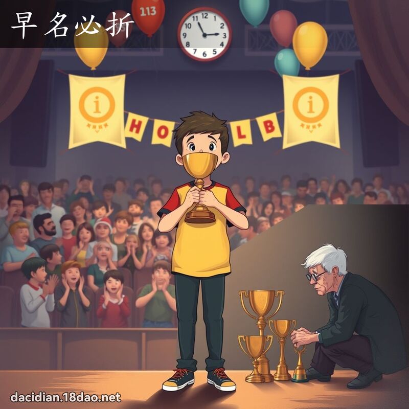 早名必折 - 國語大辭典配圖