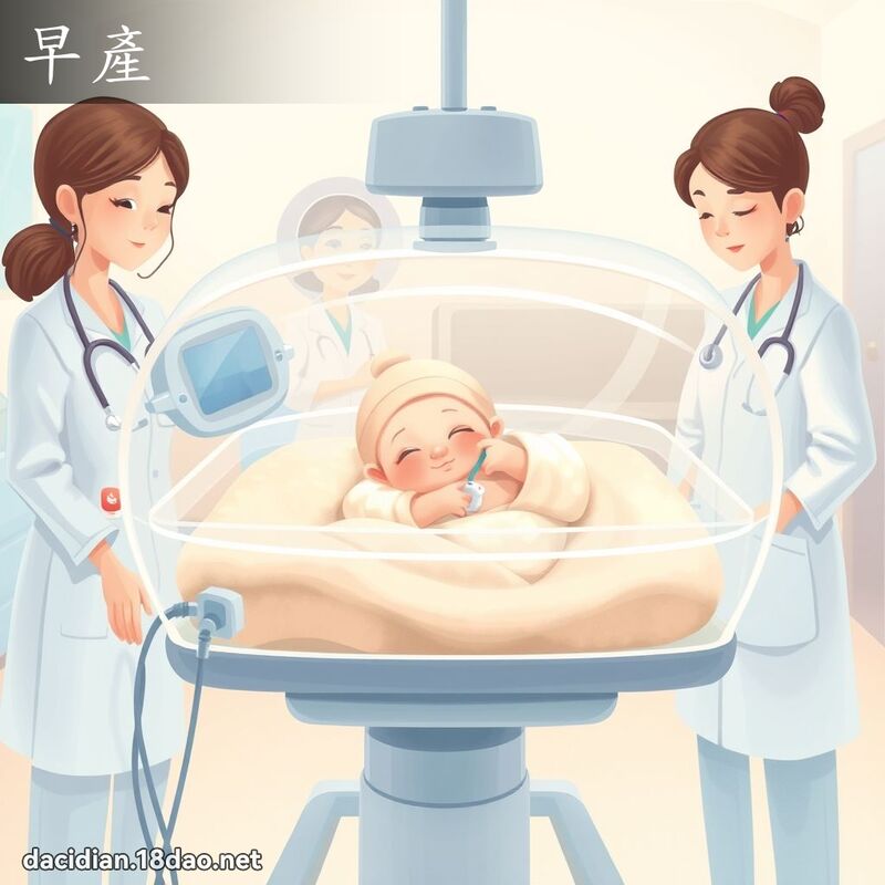 早产 - 国语大辞典配图