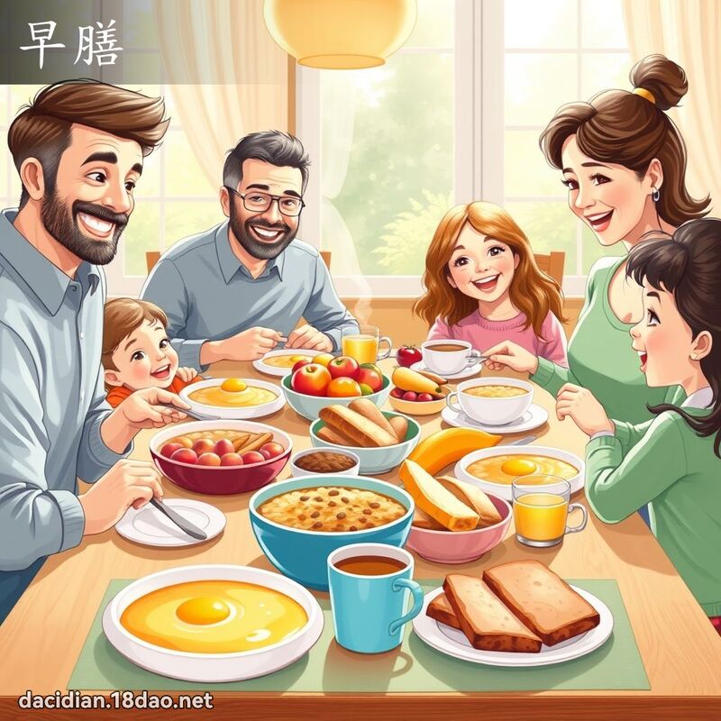 早膳 - 国语大辞典配图