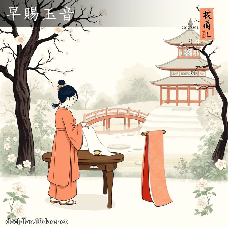 早赐玉音 - 国语大辞典配图