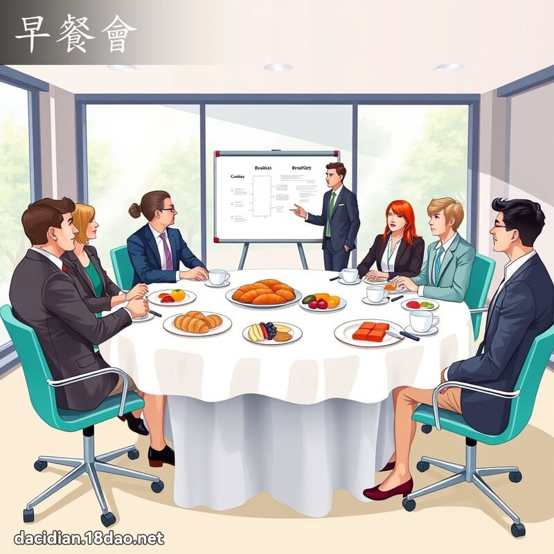 早餐會 - 國語大辭典配圖