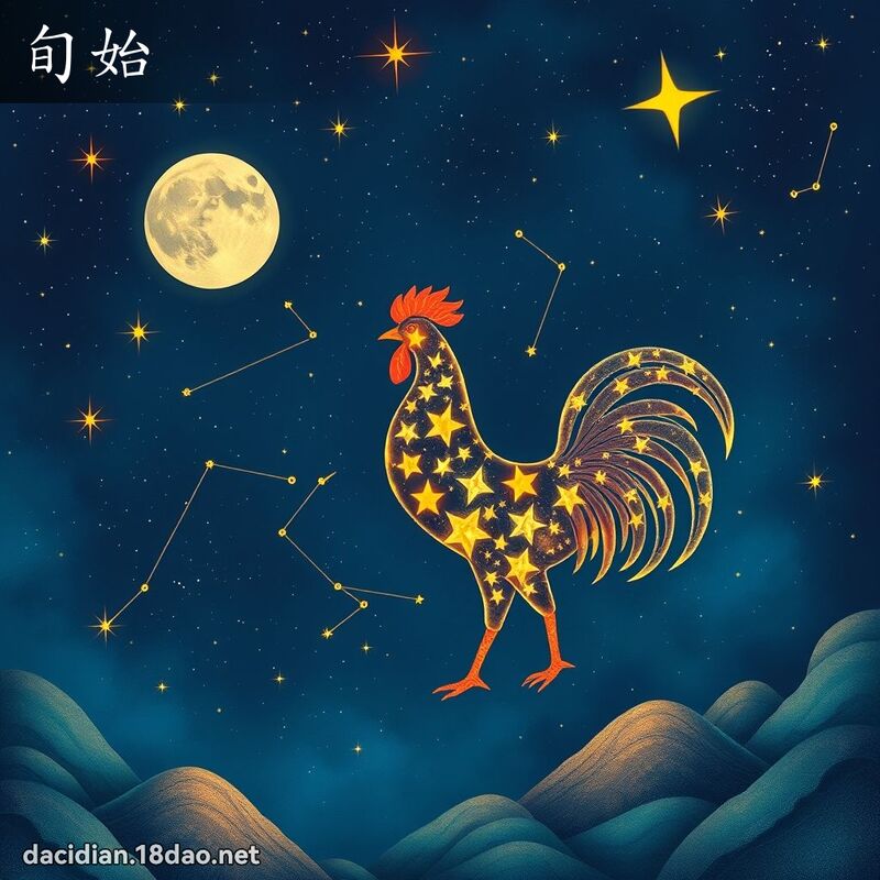旬始 - 国语大辞典配图