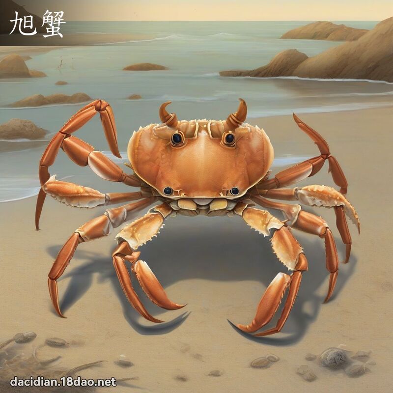 旭蟹 - 國語大辭典配圖
