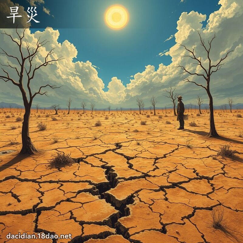 旱災 - 國語大辭典配圖