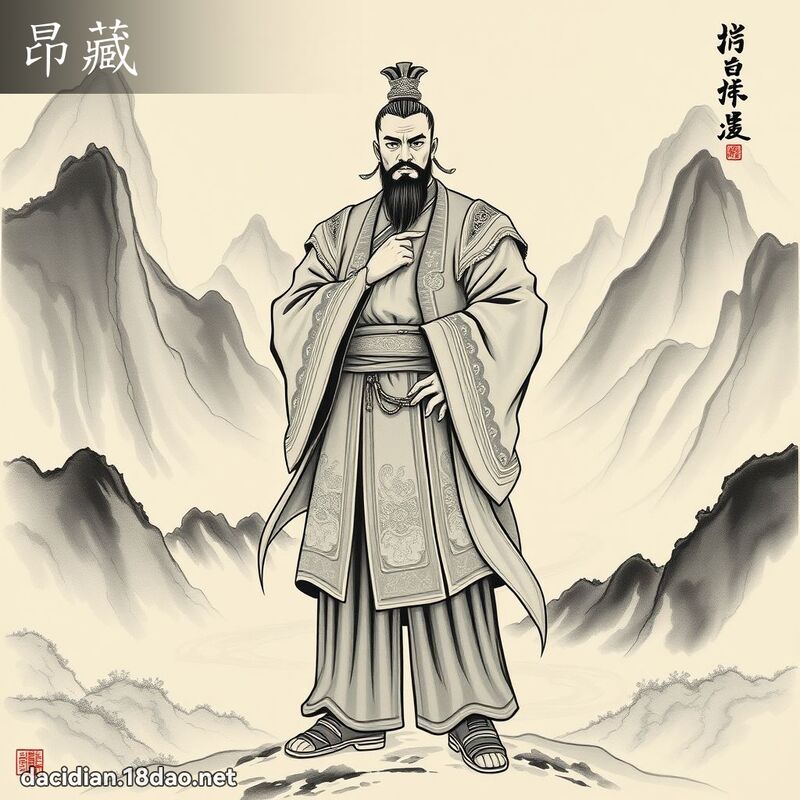 昂藏 - 国语大辞典配图