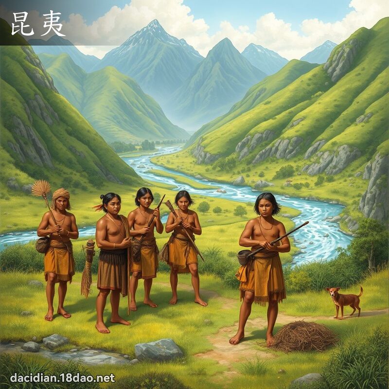 昆夷 - 国语大辞典配图