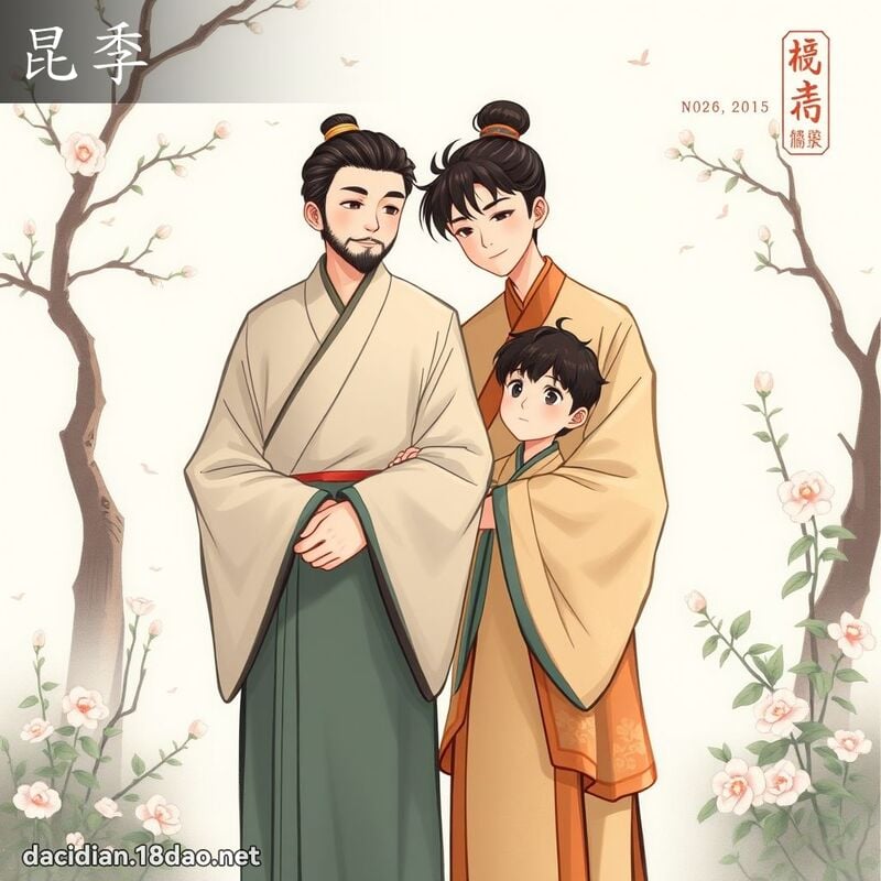 昆季 - 國語大辭典配圖