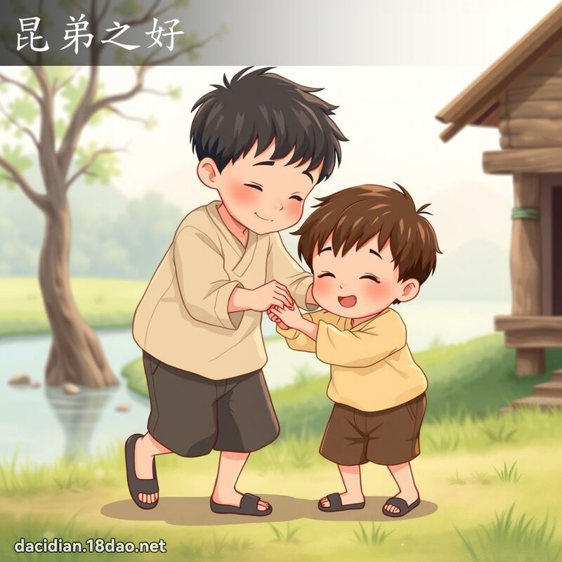 昆弟之好 - 国语大辞典配图