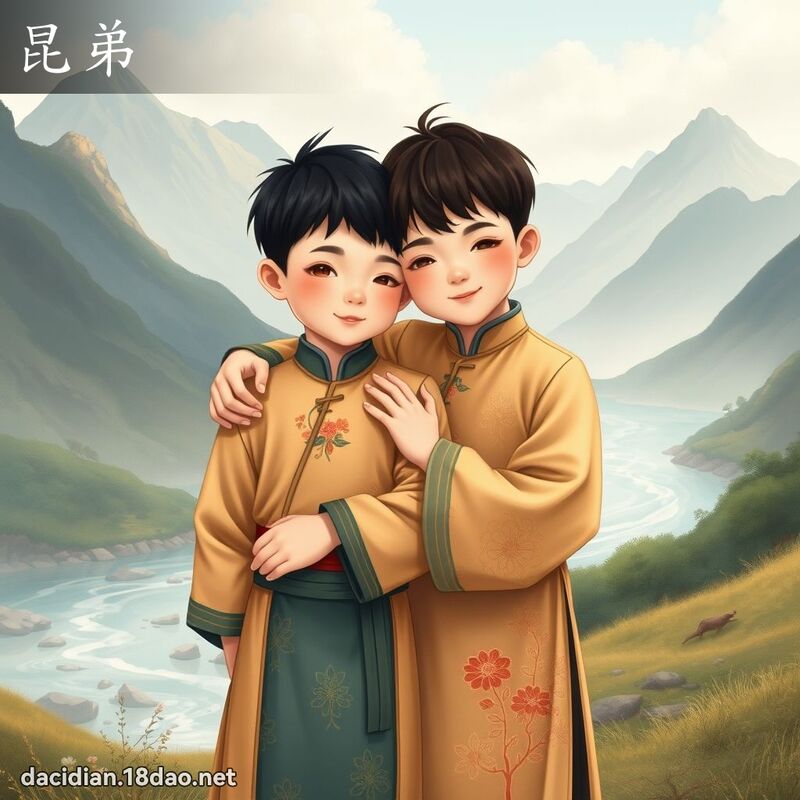昆弟 - 国语大辞典配图