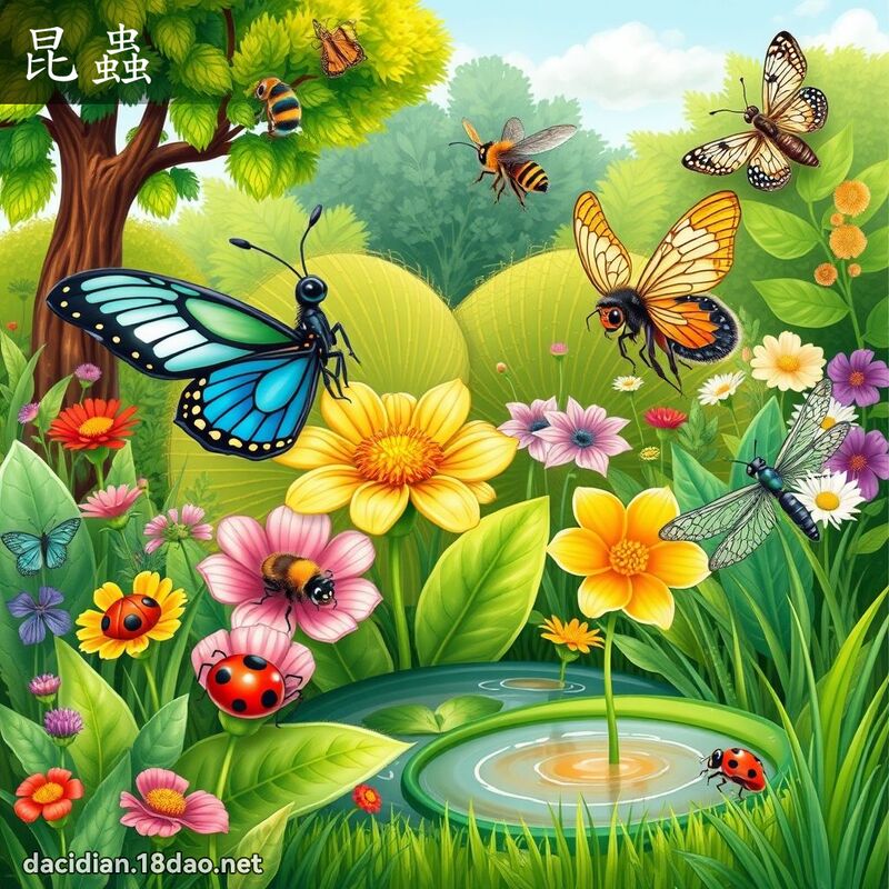 昆蟲 - 國語大辭典配圖