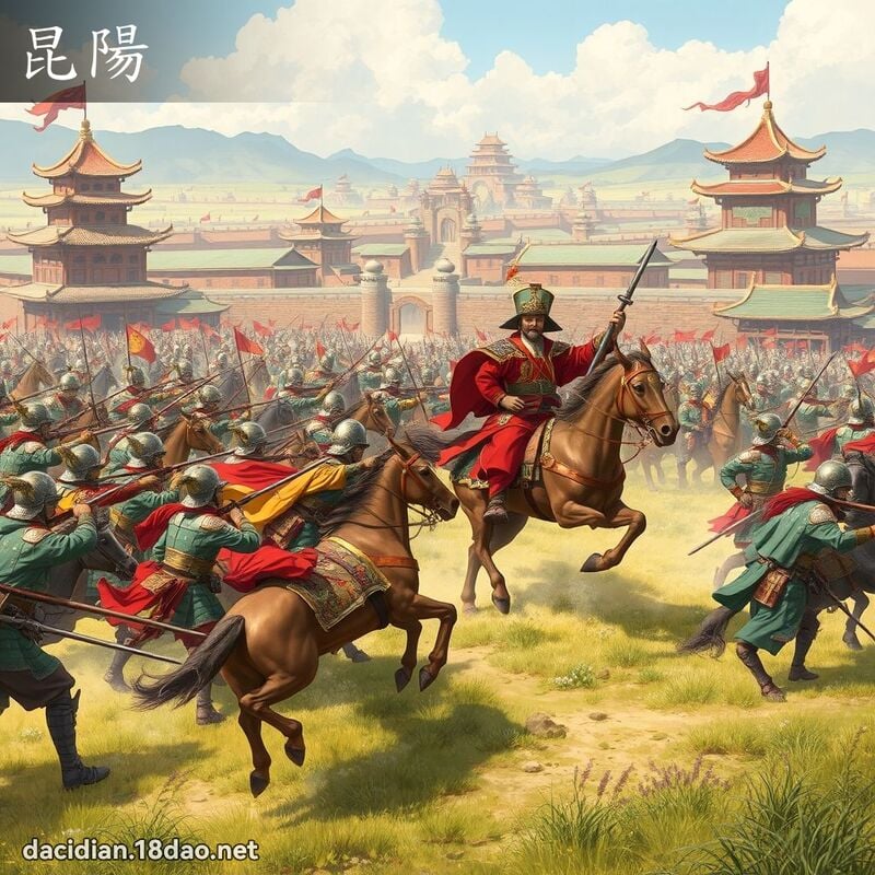 昆阳 - 国语大辞典配图