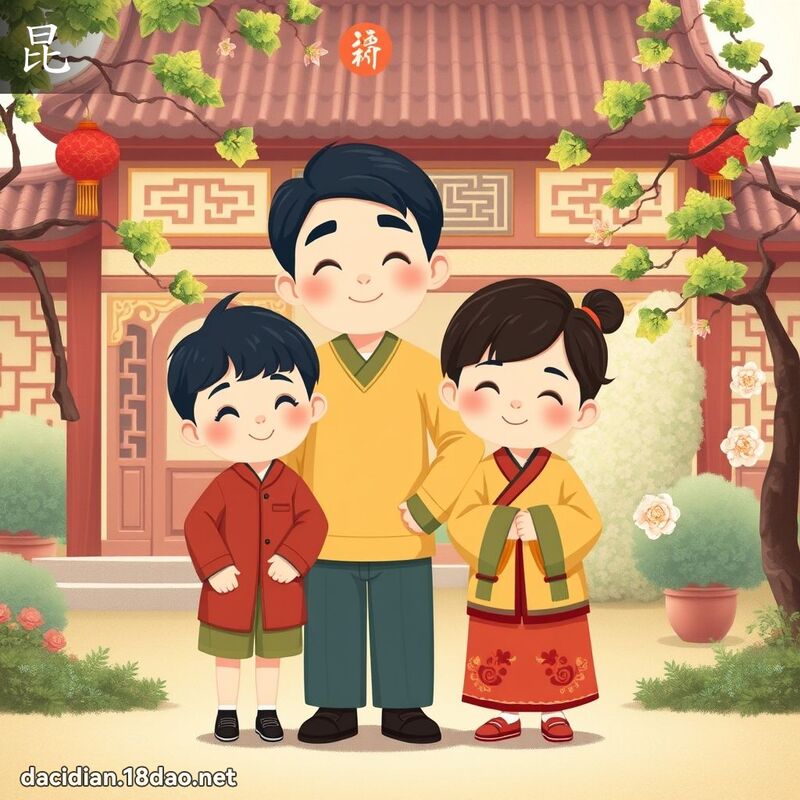 昆 - 国语大辞典配图