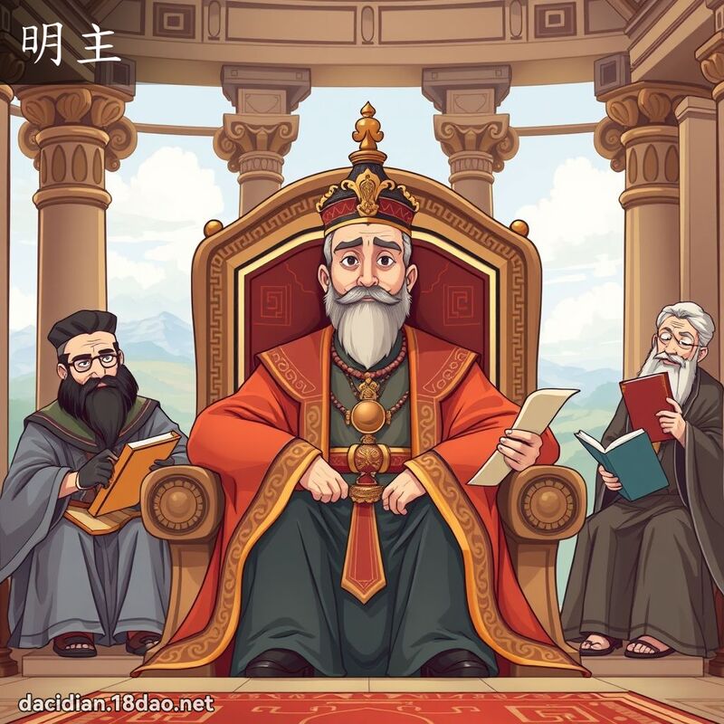 明主 - 國語大辭典配圖