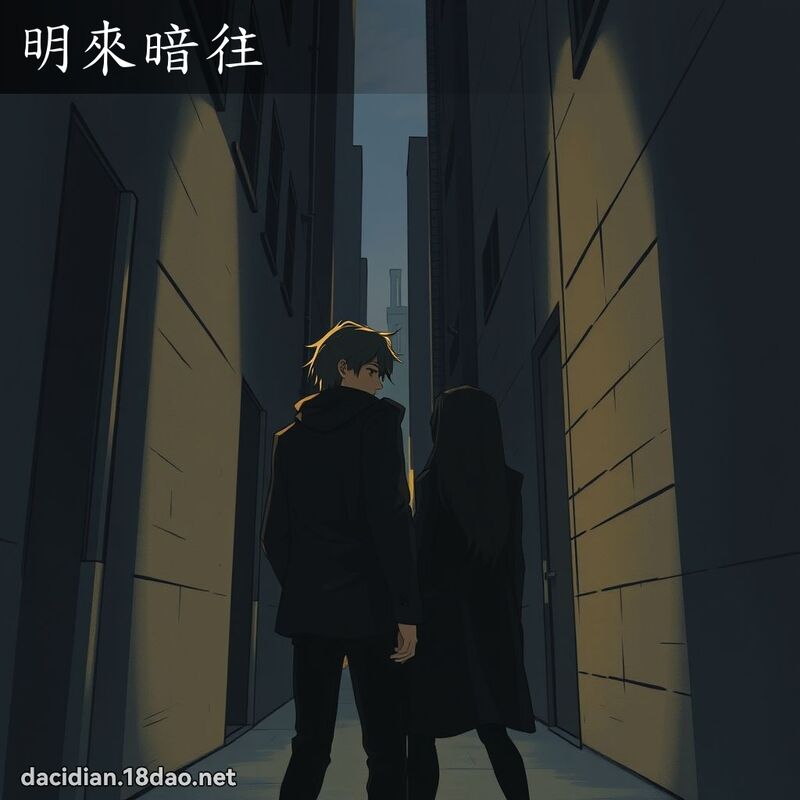 明來暗往 - 國語大辭典配圖