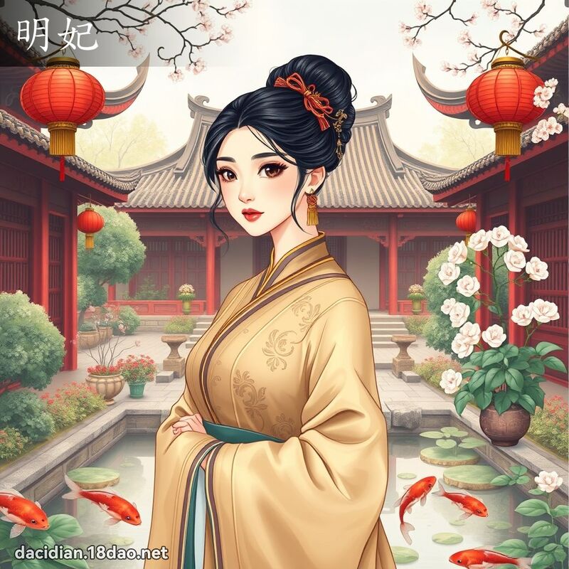 明妃 - 國語大辭典配圖